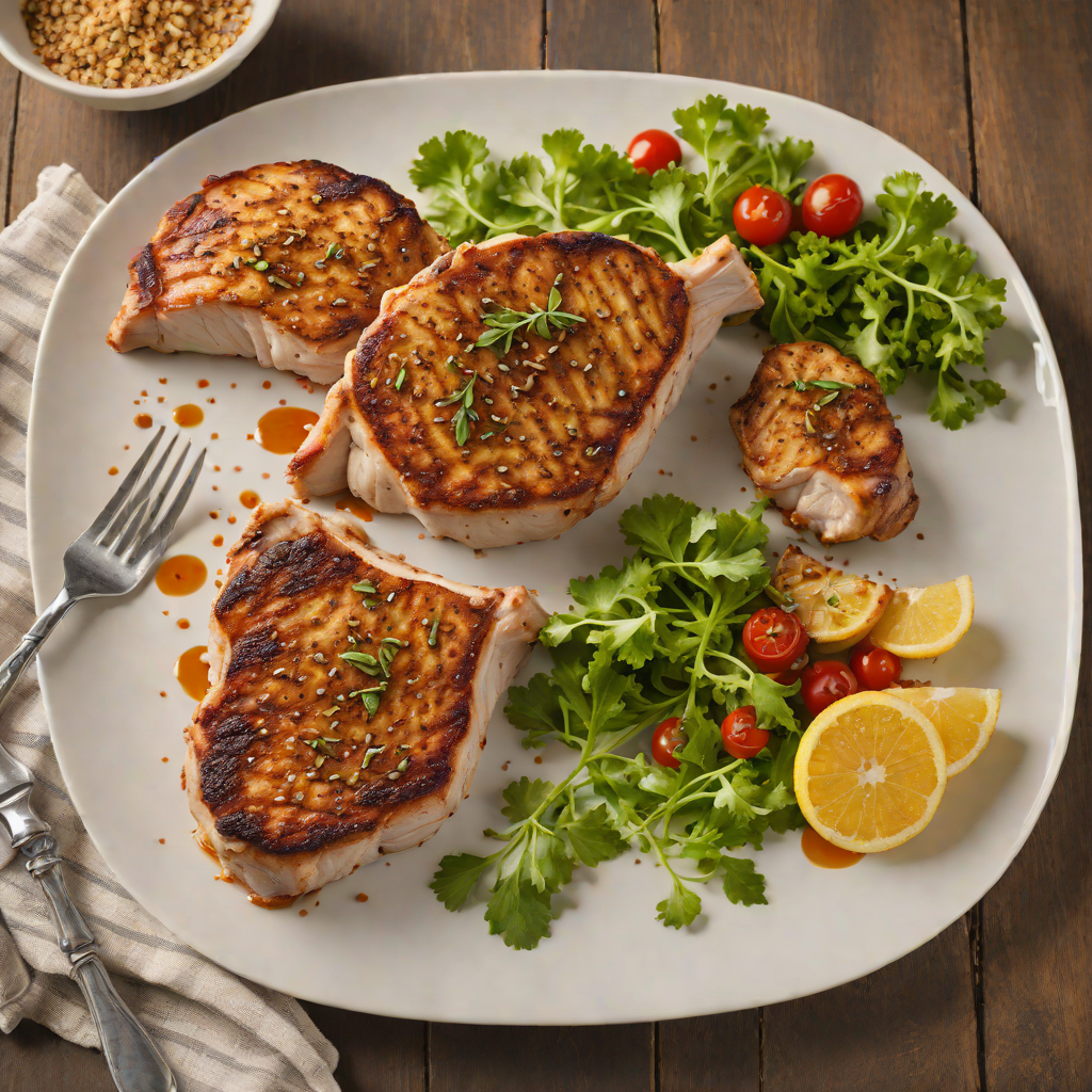 Pan-Seared Pork Chops with Mato Grosso Spice Rub
