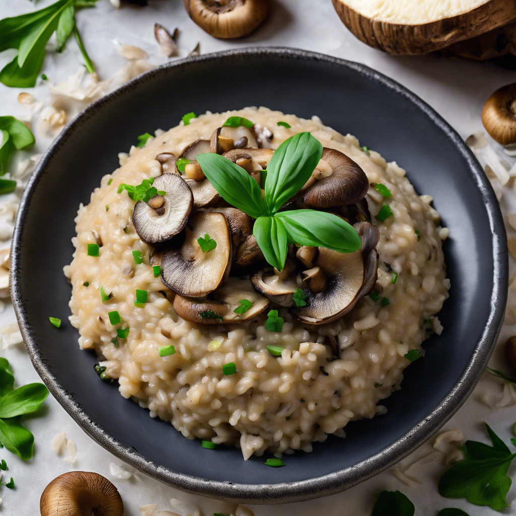 Savory Mushroom & Thyme Risotto