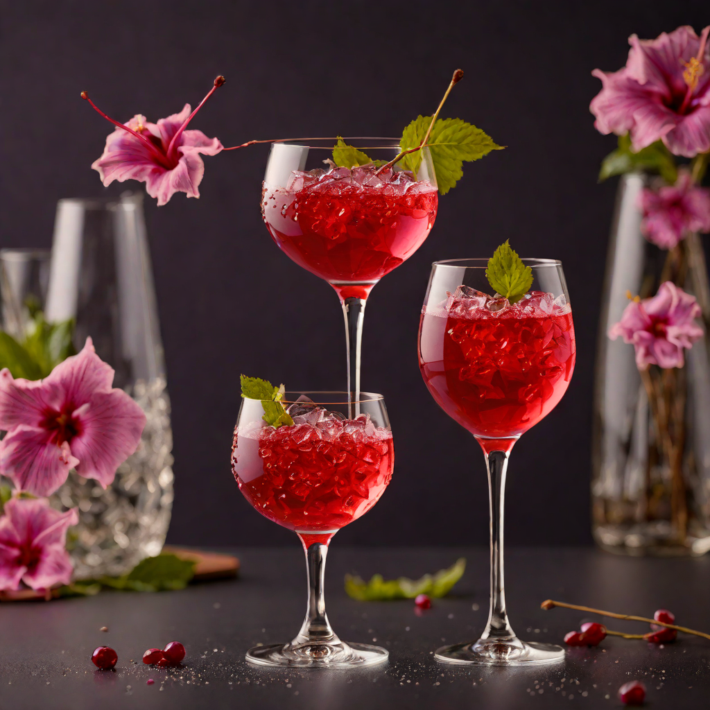Sweet Hibiscus Sparkler