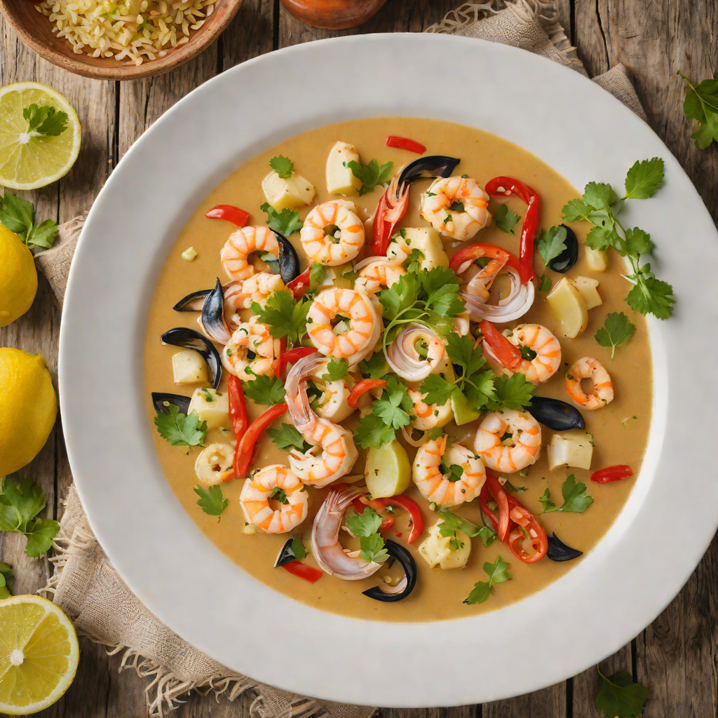 Coconut-Lemongrass Tiki Seafood Stew