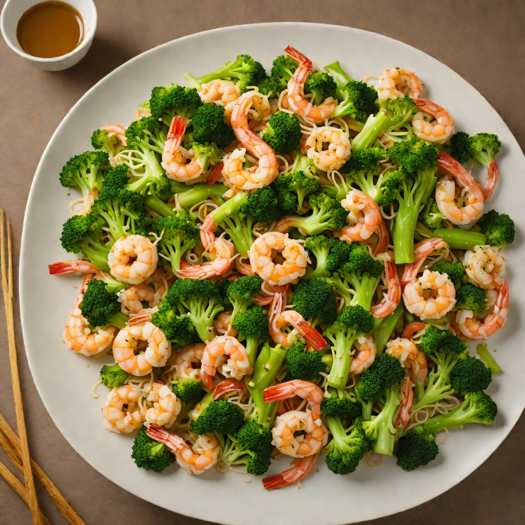 Stir-Fried Shrimp and Broccoli with Ginger and Coconut Aminos
