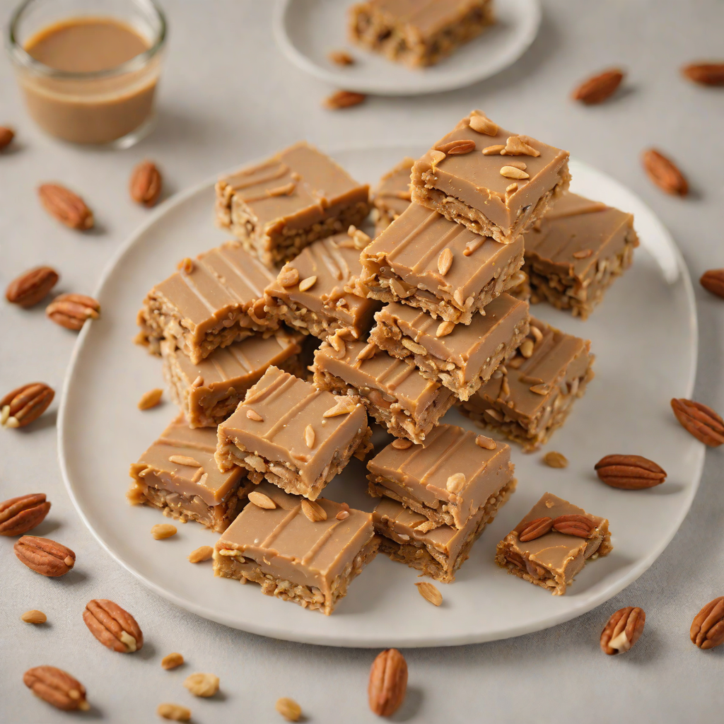Four-Ingredient No-Bake Peanut Butter Energy Bars
