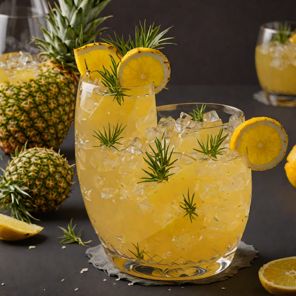 Citrus-Spiced Pineapple Non-Alcoholic Punch