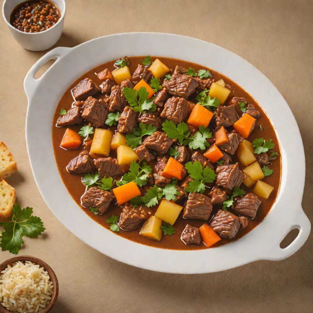 One-Pot Mato Grosso Beef Stew with Cassava