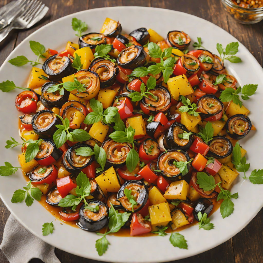 Oven-Roasted Ratatouille with Fresh Herbs