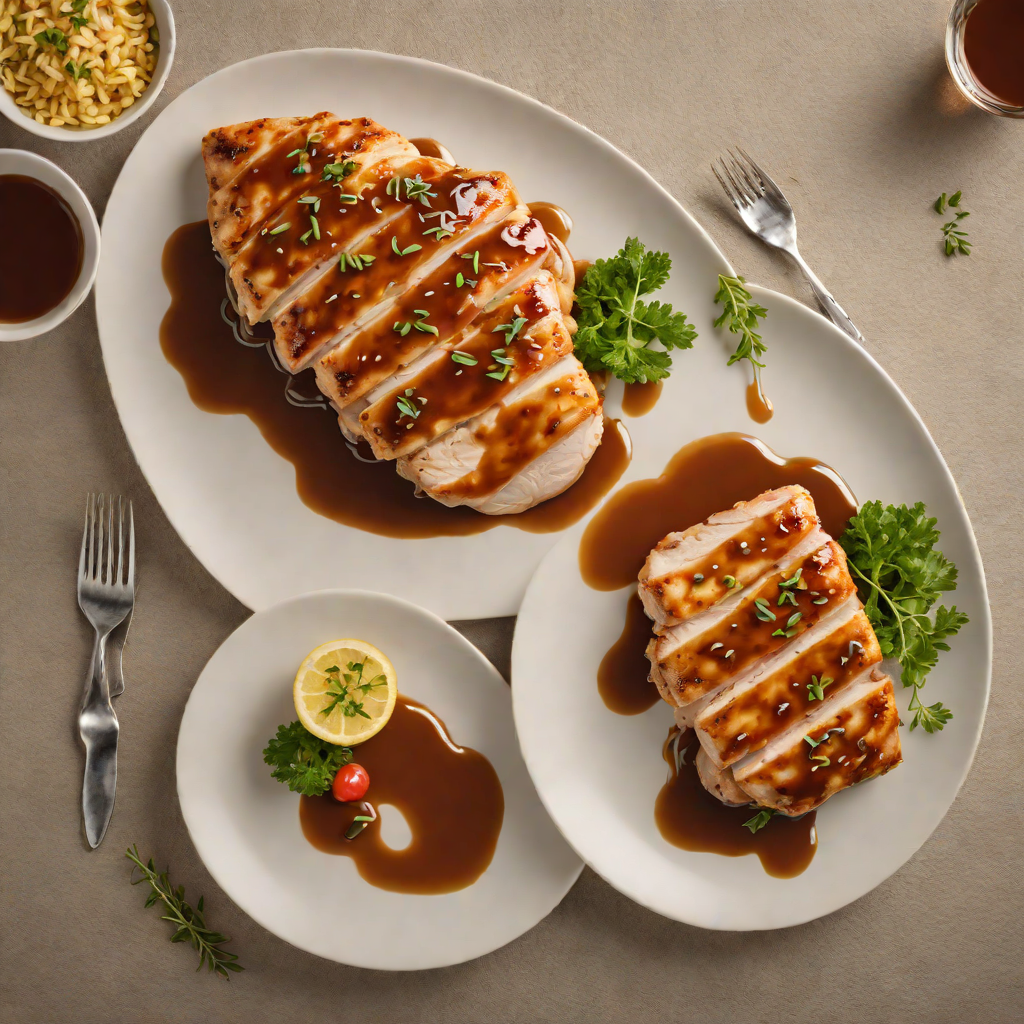 Pan-Seared Chicken Breast with Texas Mesquite Honey Glaze