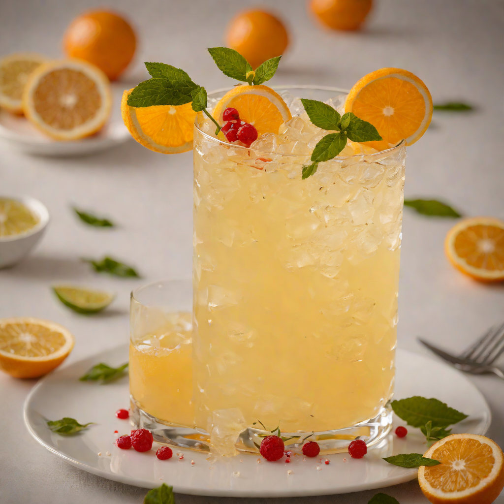 Desert Sunset Citrus Fizz