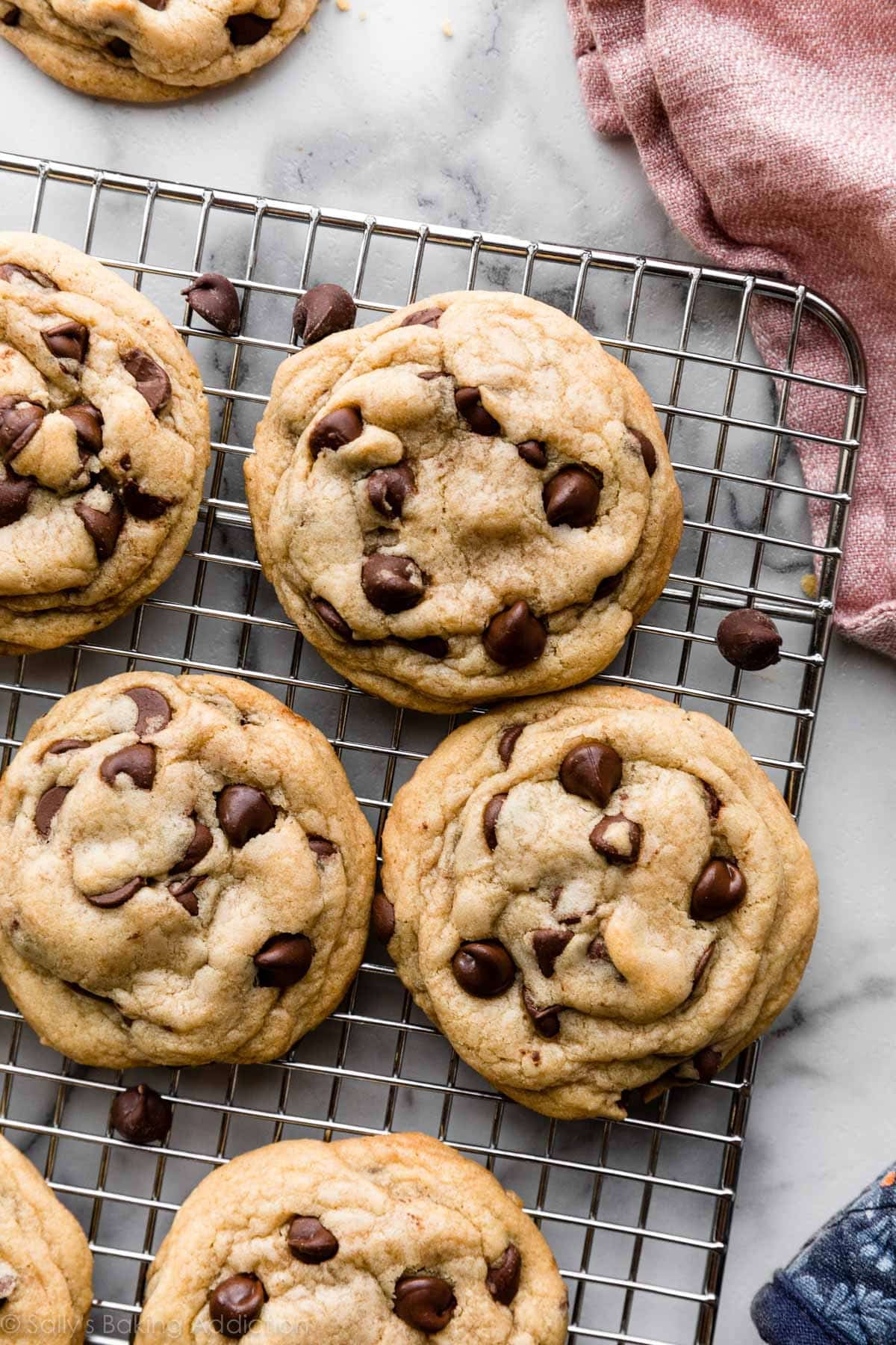 Classic Triple Chocolate Chip Cookies