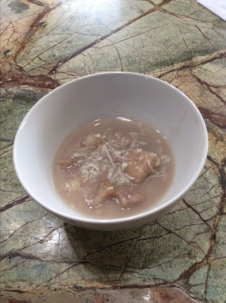 Hawaiian-Style Taro Root Mash with Coconut Cream