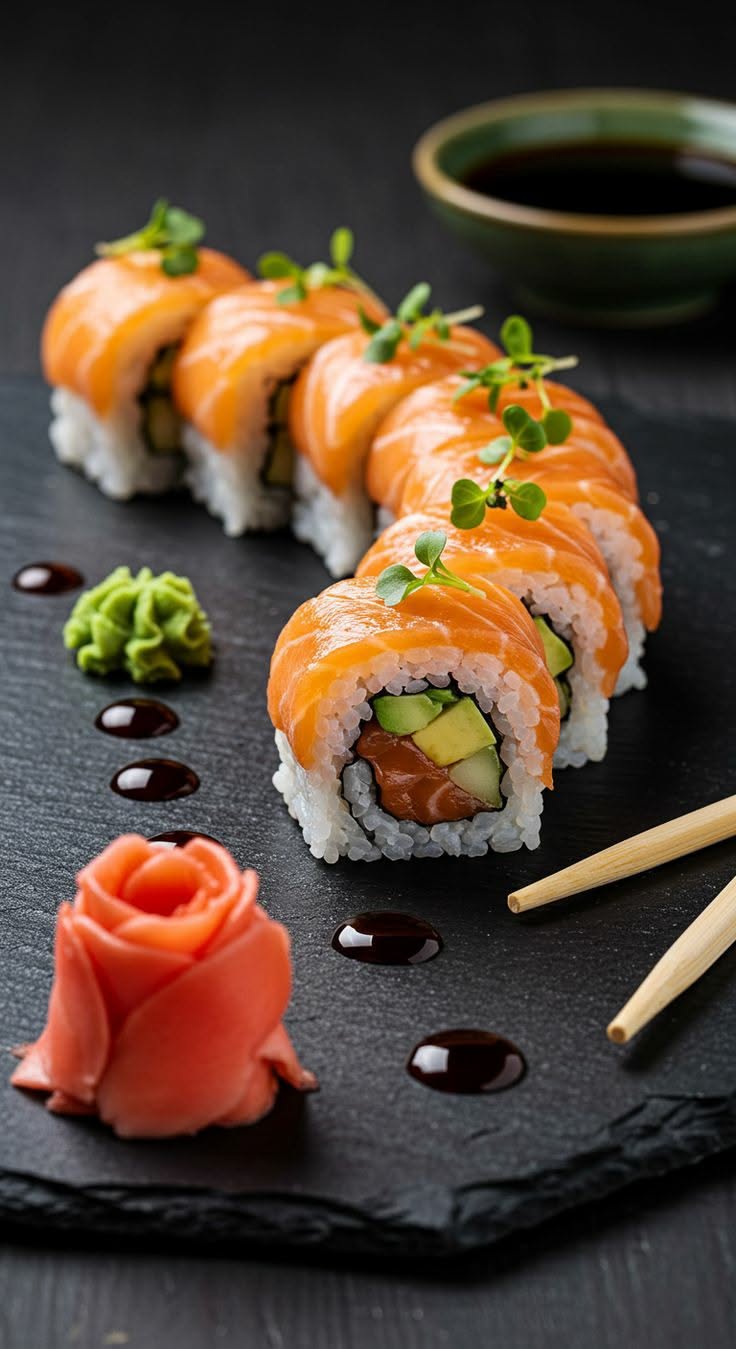 Mediterranean-Fusion Small Plates with Signature Sushi Roll