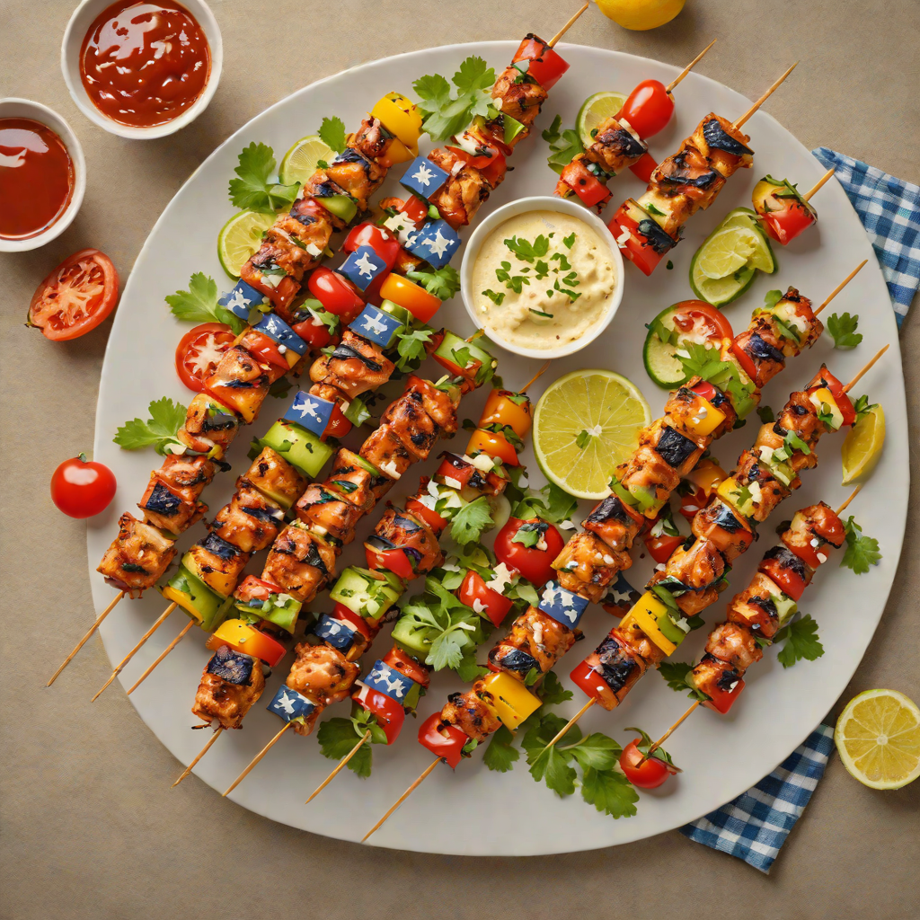 Spicy Grilled Chicken Skewers