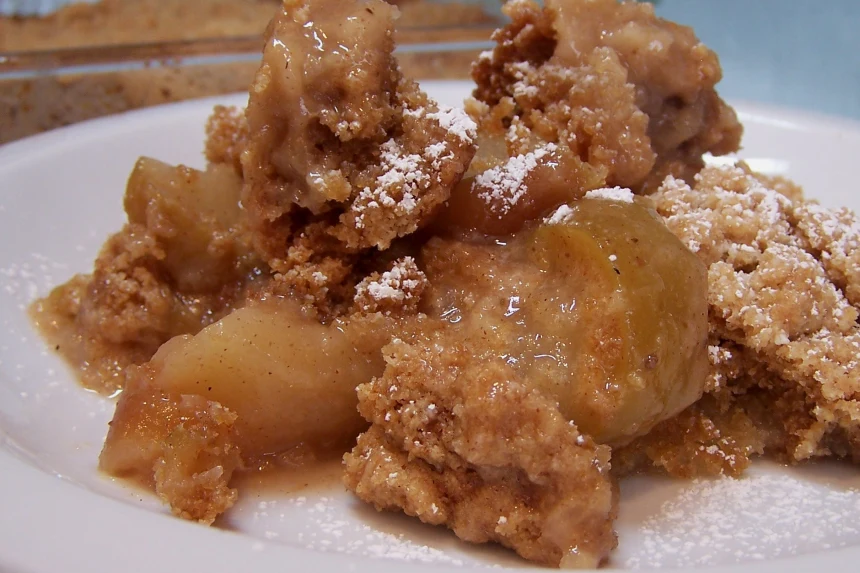 Serious Apple Crumble