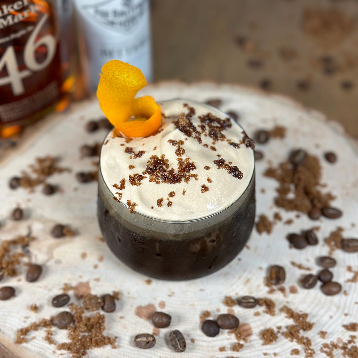 Spiced Espresso Maple Old Fashioned