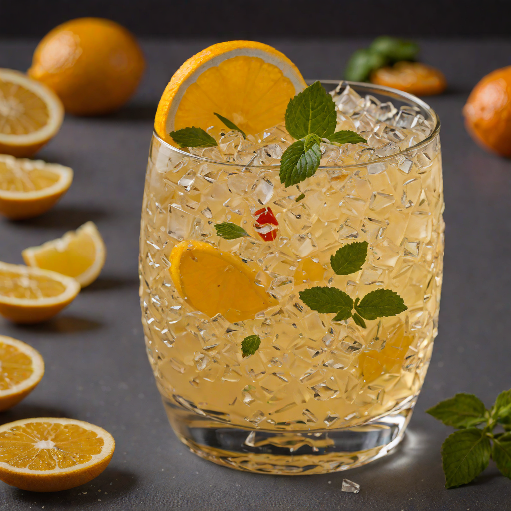 Mediterranean Citrus Mezcal Smash