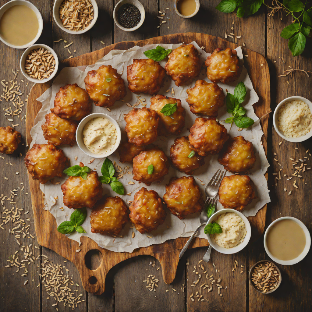 Mandazi Fritters with Cardamom and Coconut Sugar Glaze
