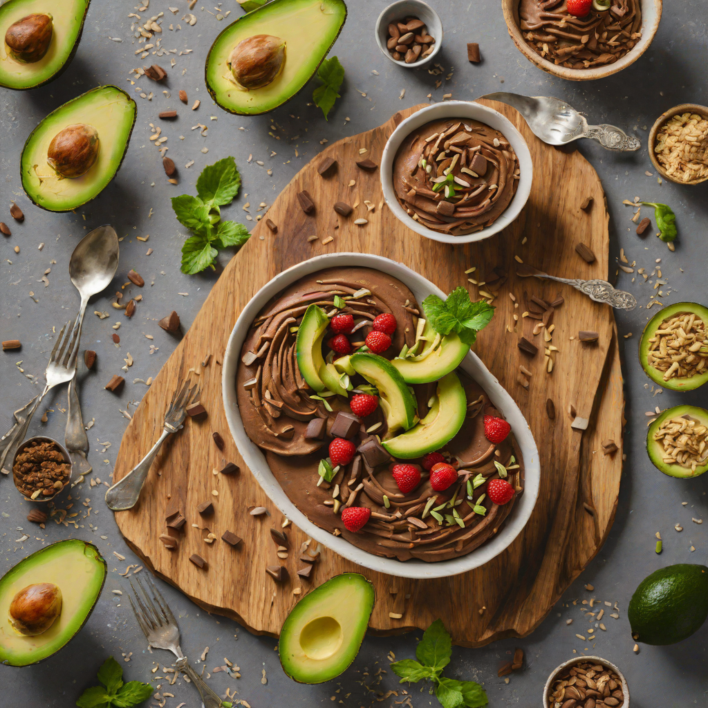 No-Bake Vegan Popular Chocolate Avocado Mousse
