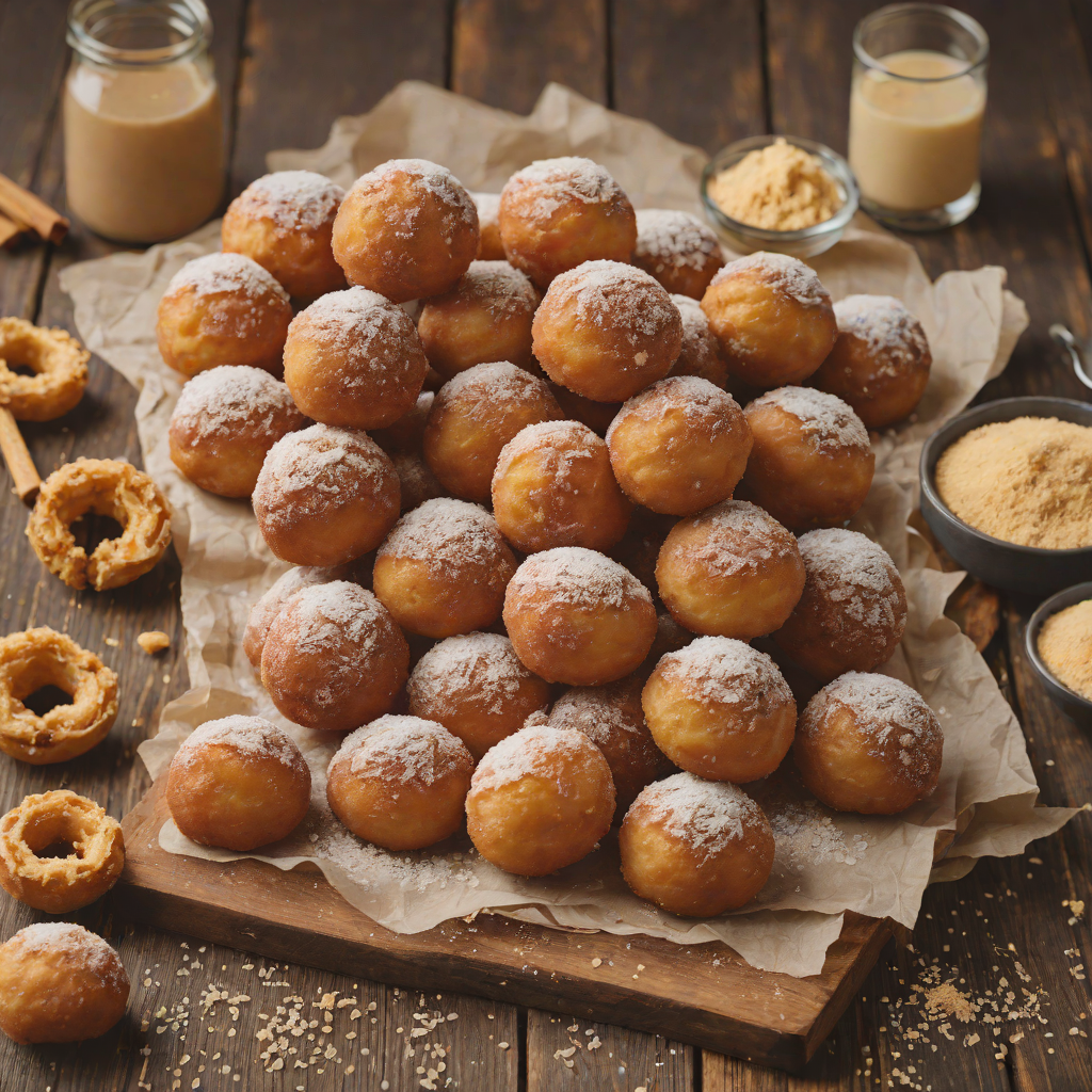 Churro-Inspired Baked Donut Holes with Cinnamon Sugar
