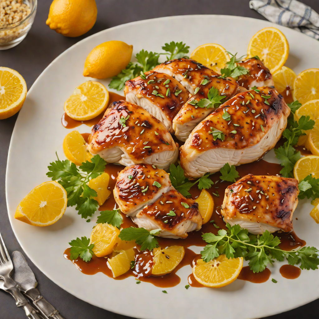 Pan-Seared Chicken with Spiced Arizona Citrus Glaze