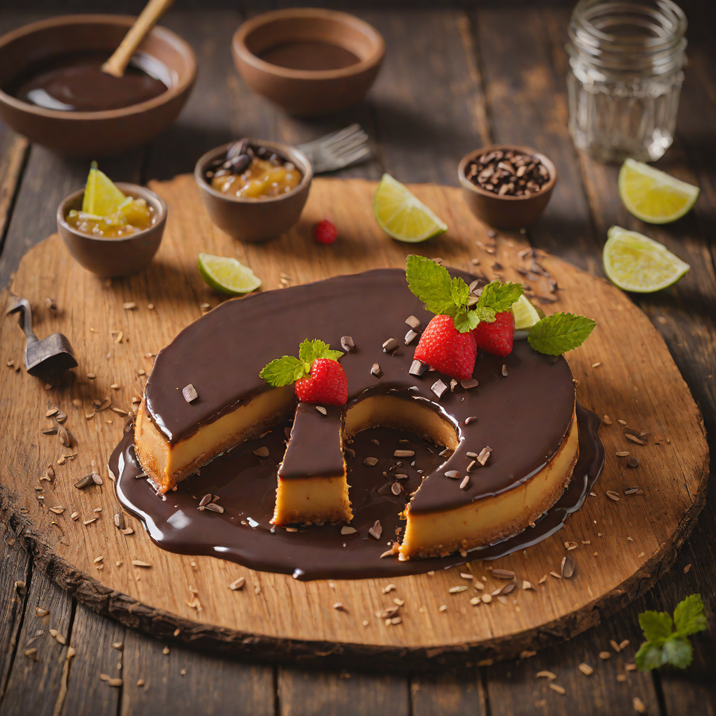 San Antonio-Inspired Mexican Chocolate Flan