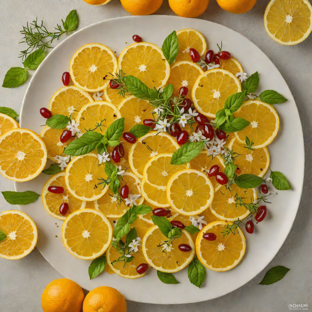 Mediterranean Citrus Herbal Cooler