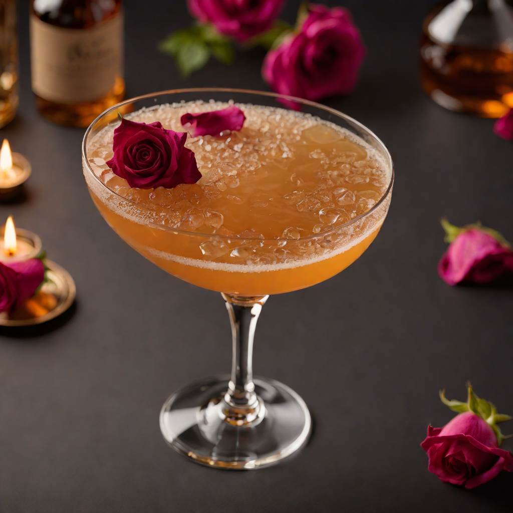 Velvet Rose Bourbon Sour