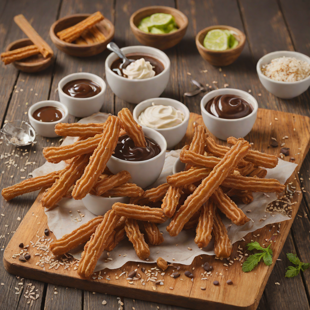 San Antonio-Inspired Mexican Chocolate Churros