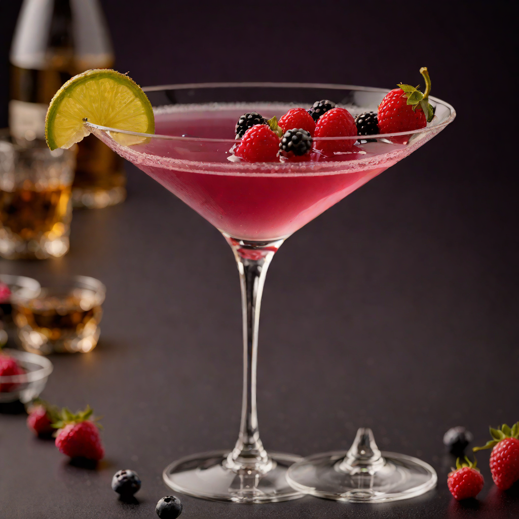 Velvet Berry Spice Martini