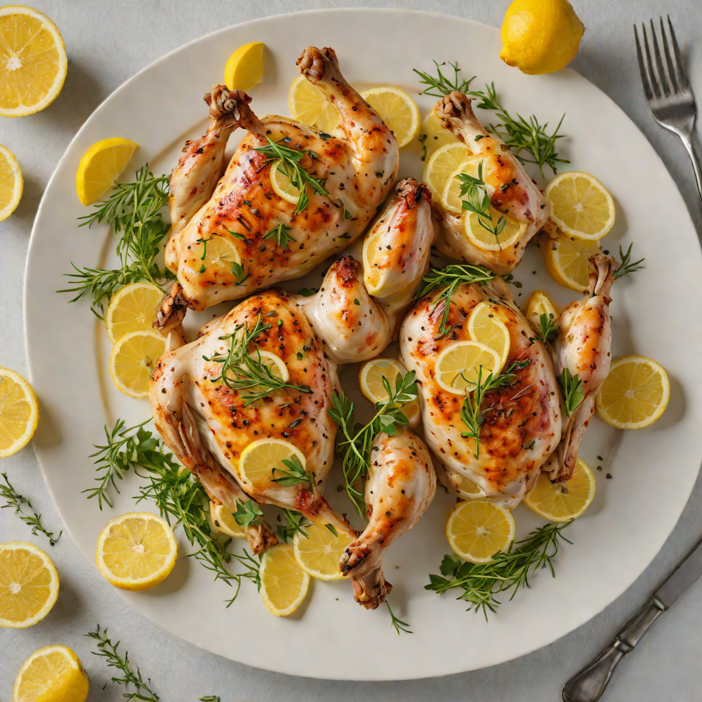 Fun Band-Inspired Baked Chicken with Lemon and Thyme