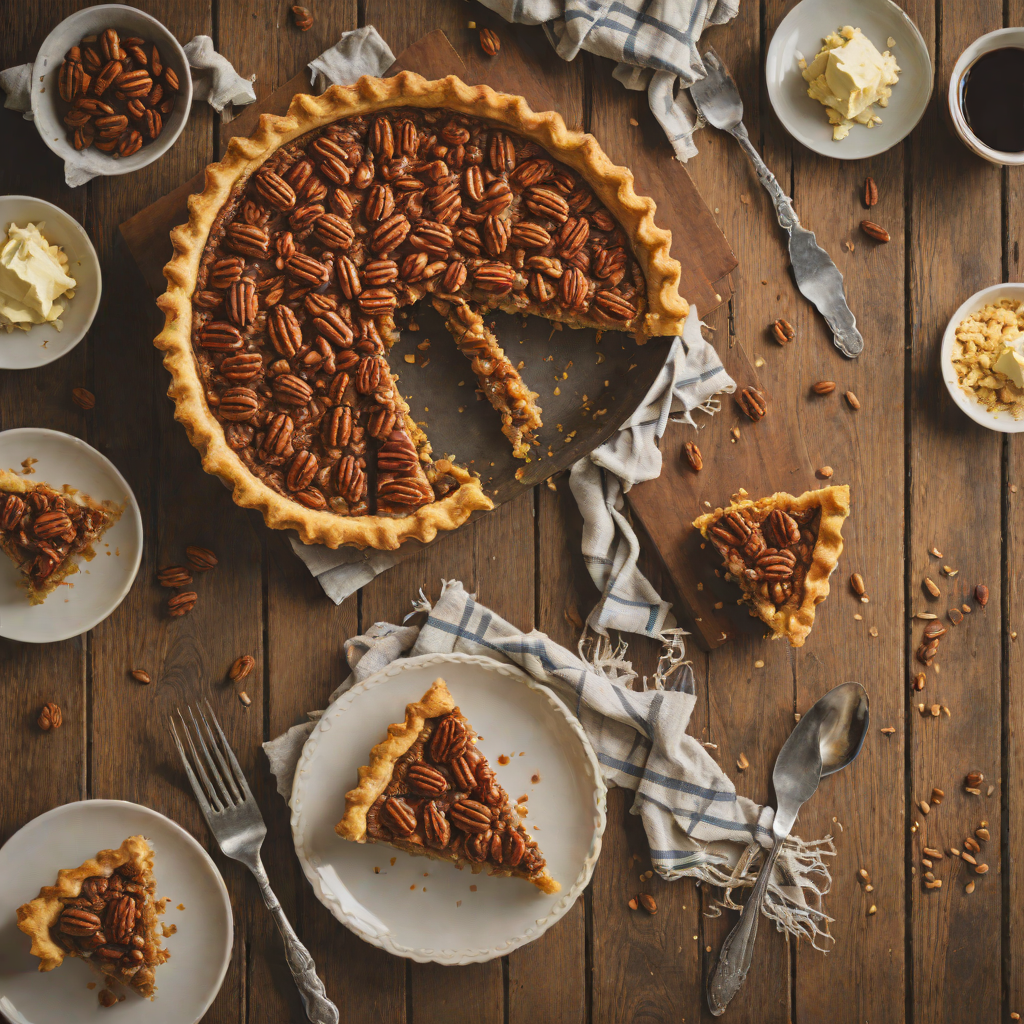 Southern Buttery Pecan Chess Pie