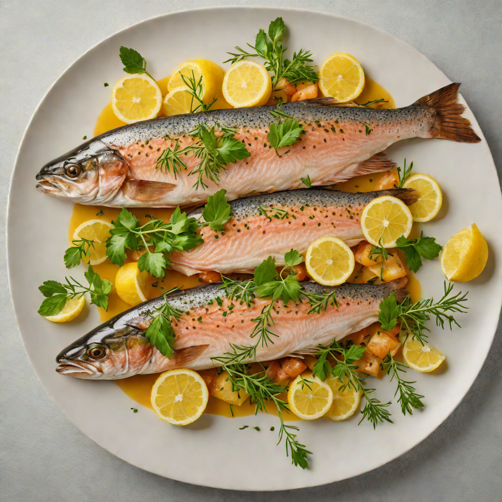 Pan-Seared Patagonian Trout with Lemon and Fresh Herbs