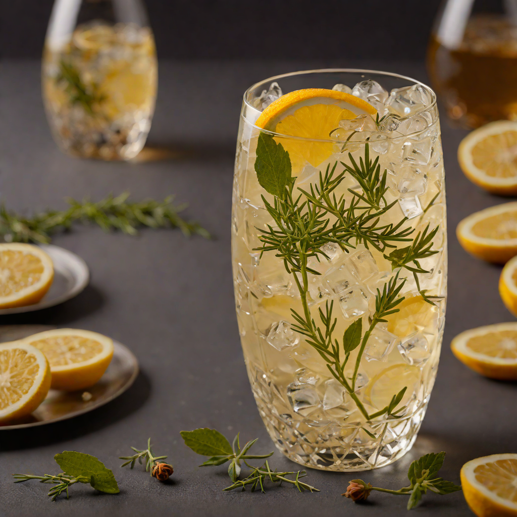 Mountain Herb Gin Collins with Kaysersberg Honey