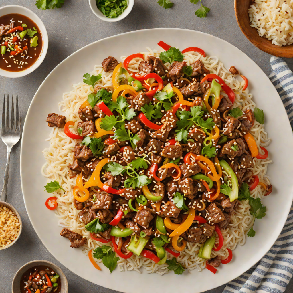 Sweet and Spicy Korean-Inspired Beef Stir Fry