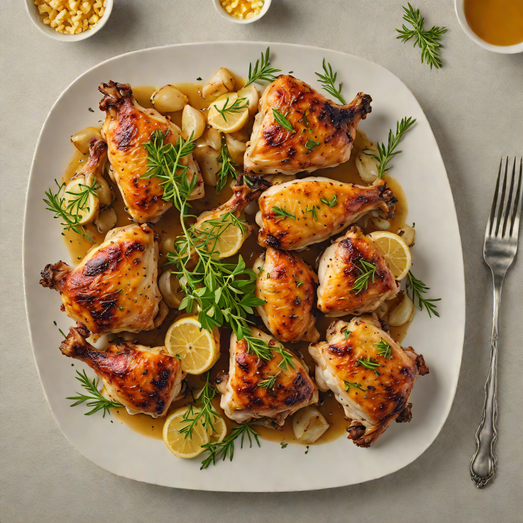 Butter-Roasted Chicken Thighs with Garlic and Thyme