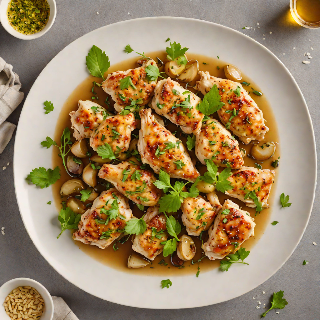 Quick Sautéed Chicken with Garlic and Olive Oil