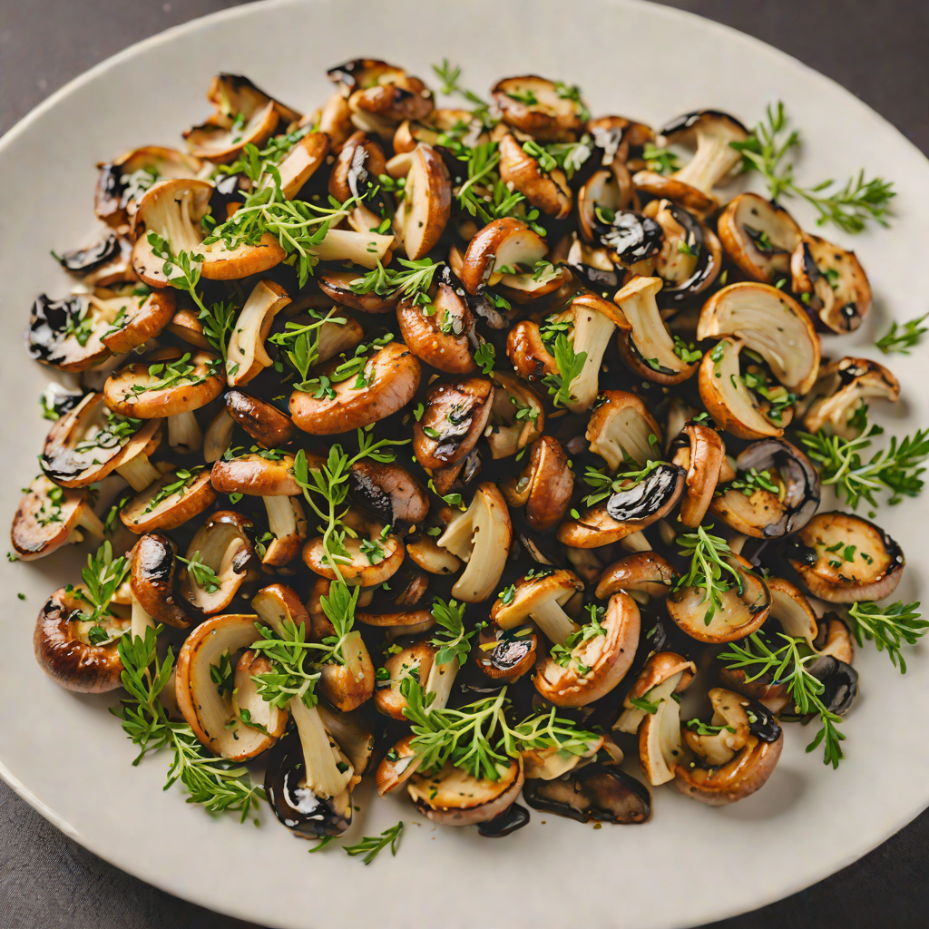Sautéed Mushrooms with Thyme and Garlic Butter
