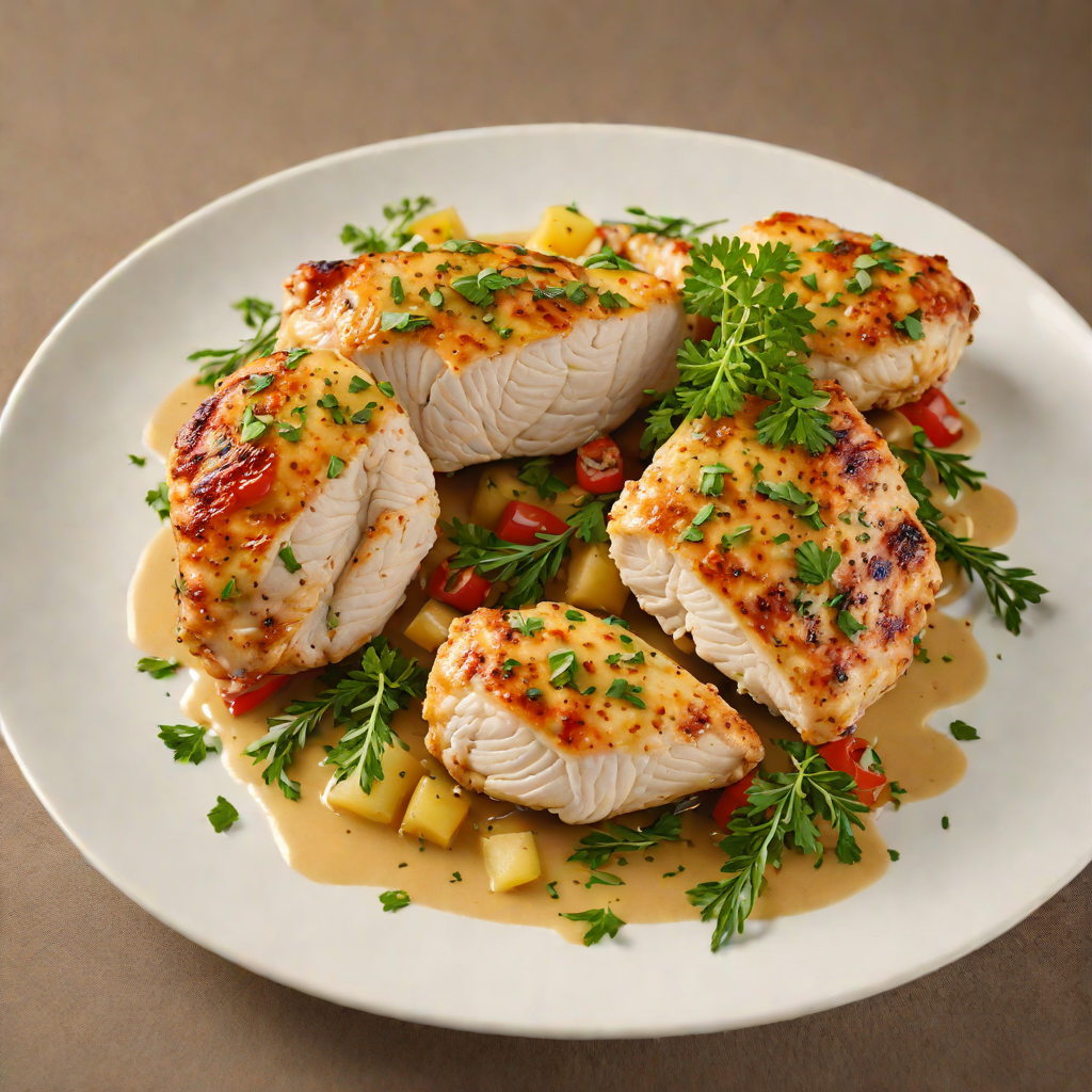 Pan-Seared Chicken with Classic Herb Sauce