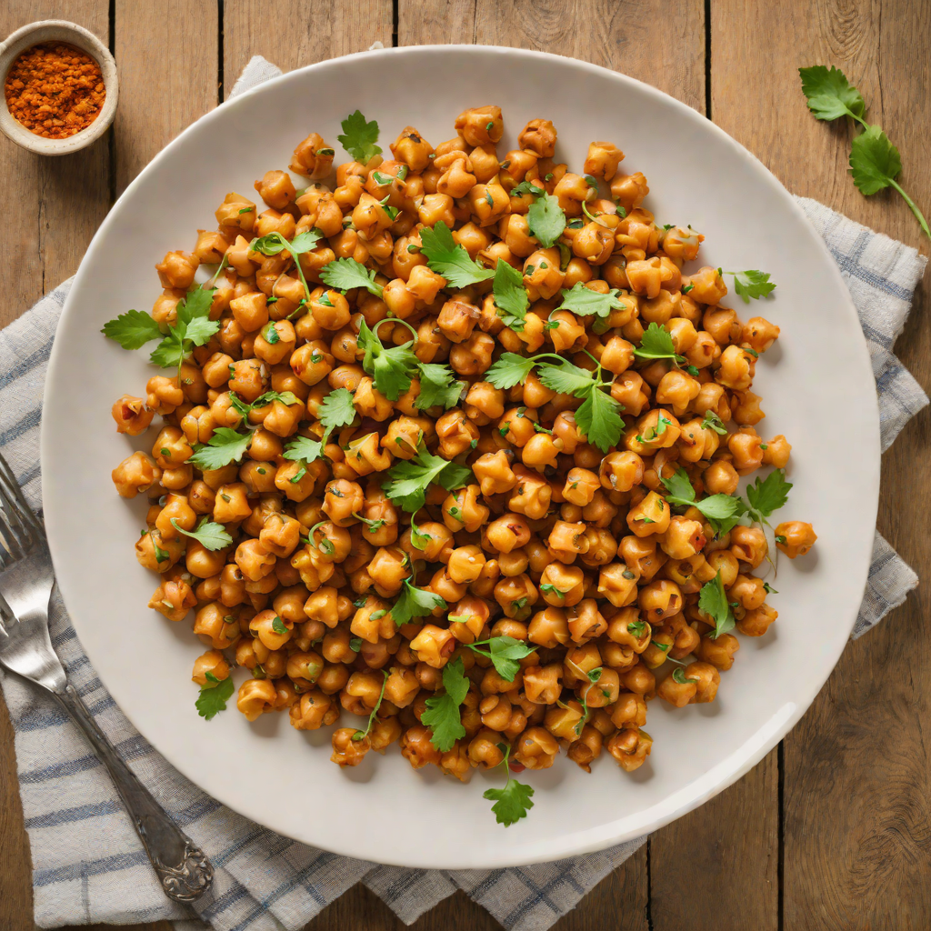 Spicy Sautéed Chickpeas with Garlic and Smoked Paprika