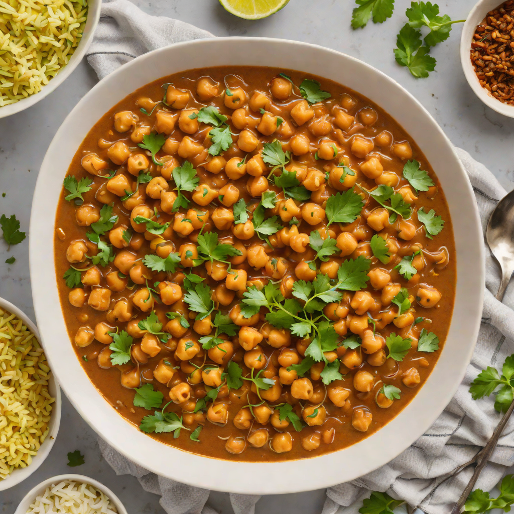Indian-Spiced Chickpea Curry