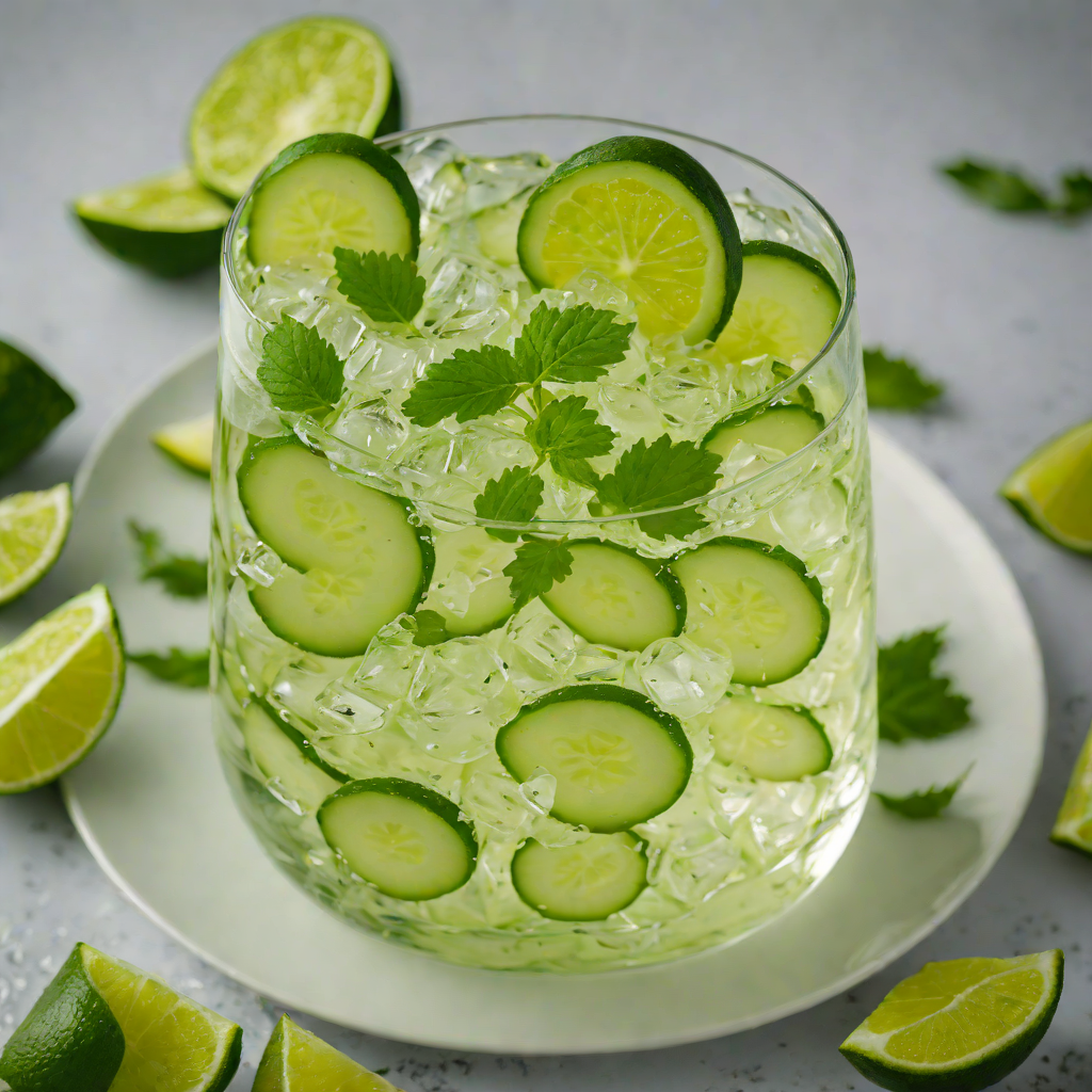Cucumber-Lime Vodka Cooler