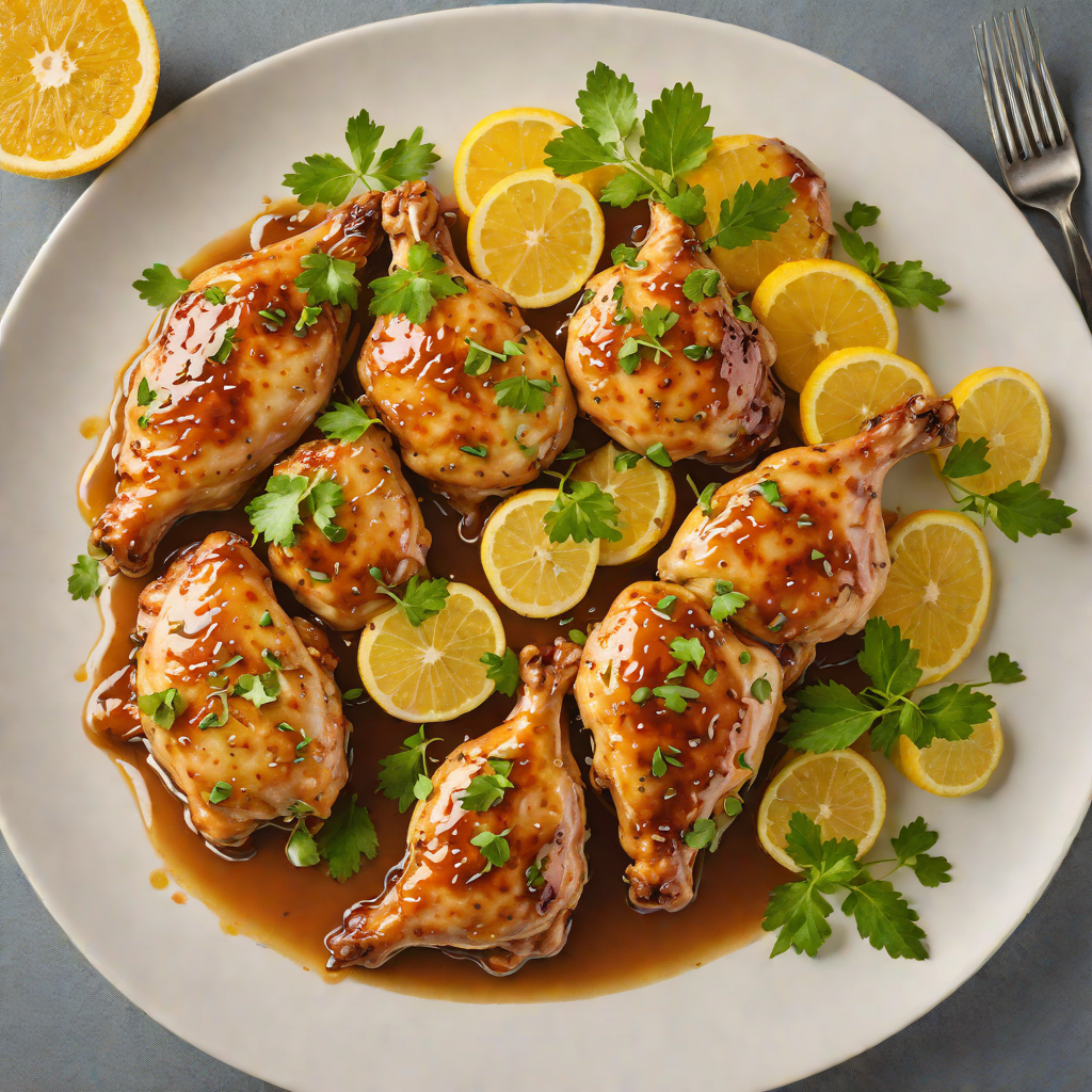 Sautéed Chicken with Tangy Popular Citrus Glaze