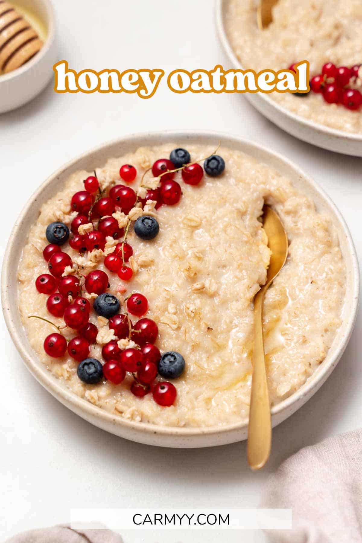 Homeschooling Honey Oatmeal