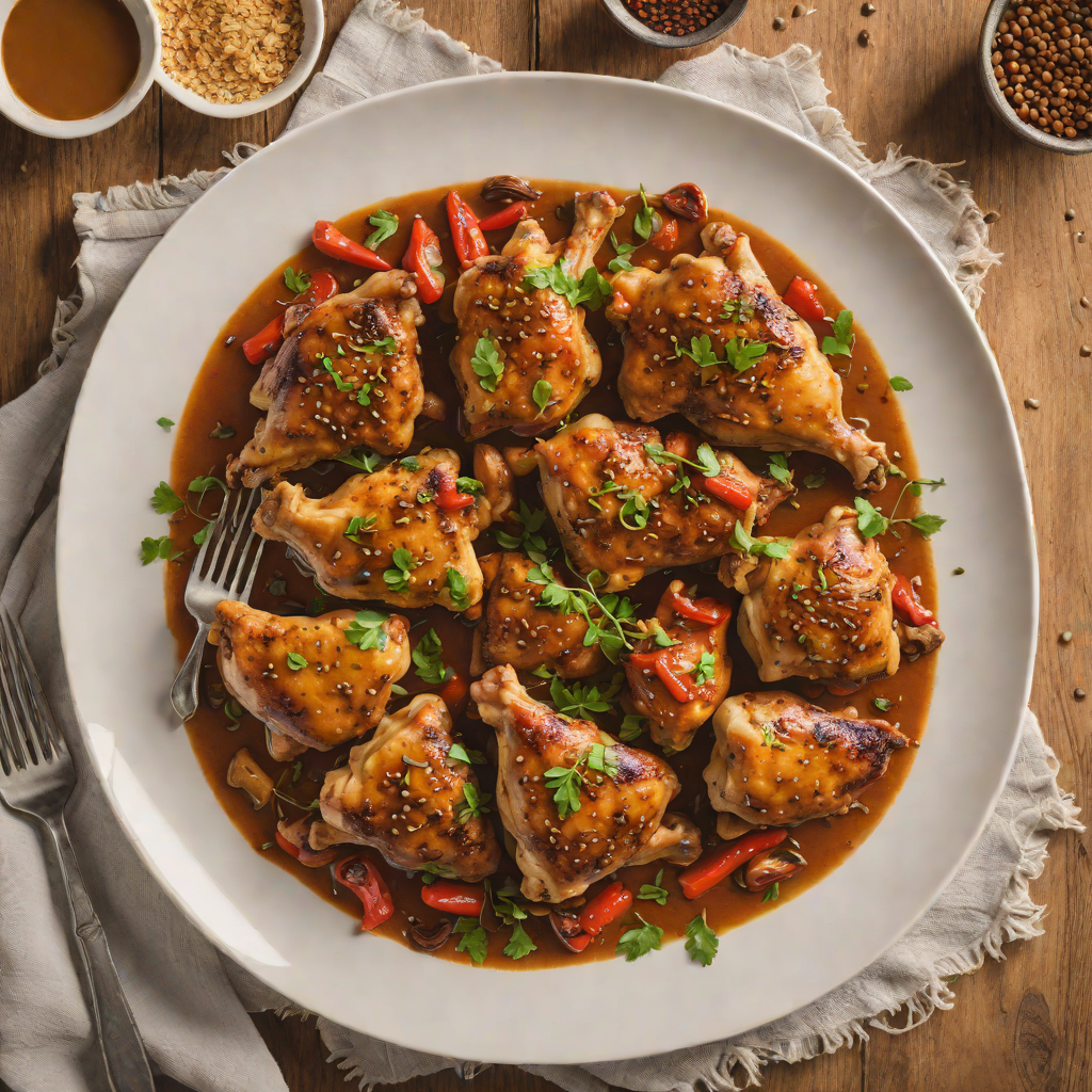 One-Pot Spiced Chicken Thighs with Cumin and Paprika