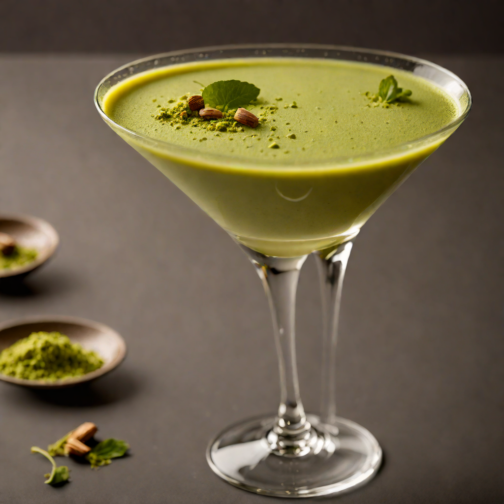 Honeyed Matcha Latte Martini