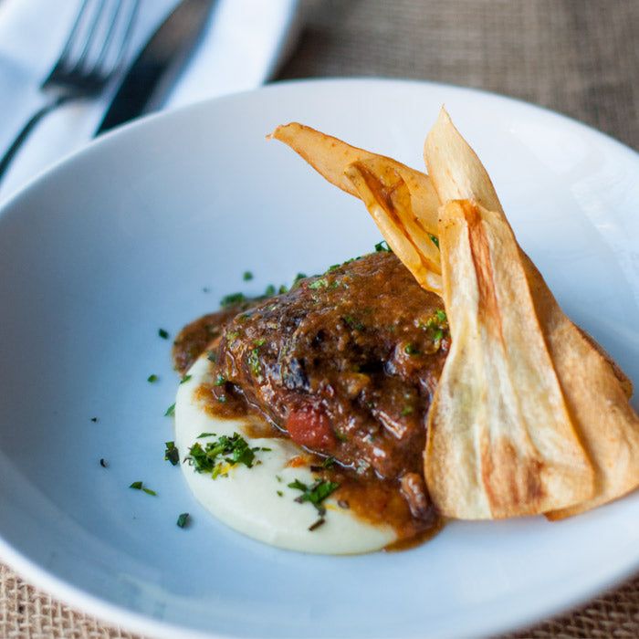 Slow-Cooked Beef Cheek with Wattleseed and Bush Tomato Jus