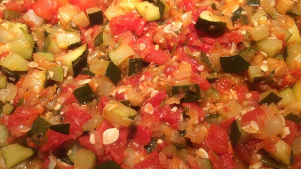 Garden Herb Ratatouille with Zucchini