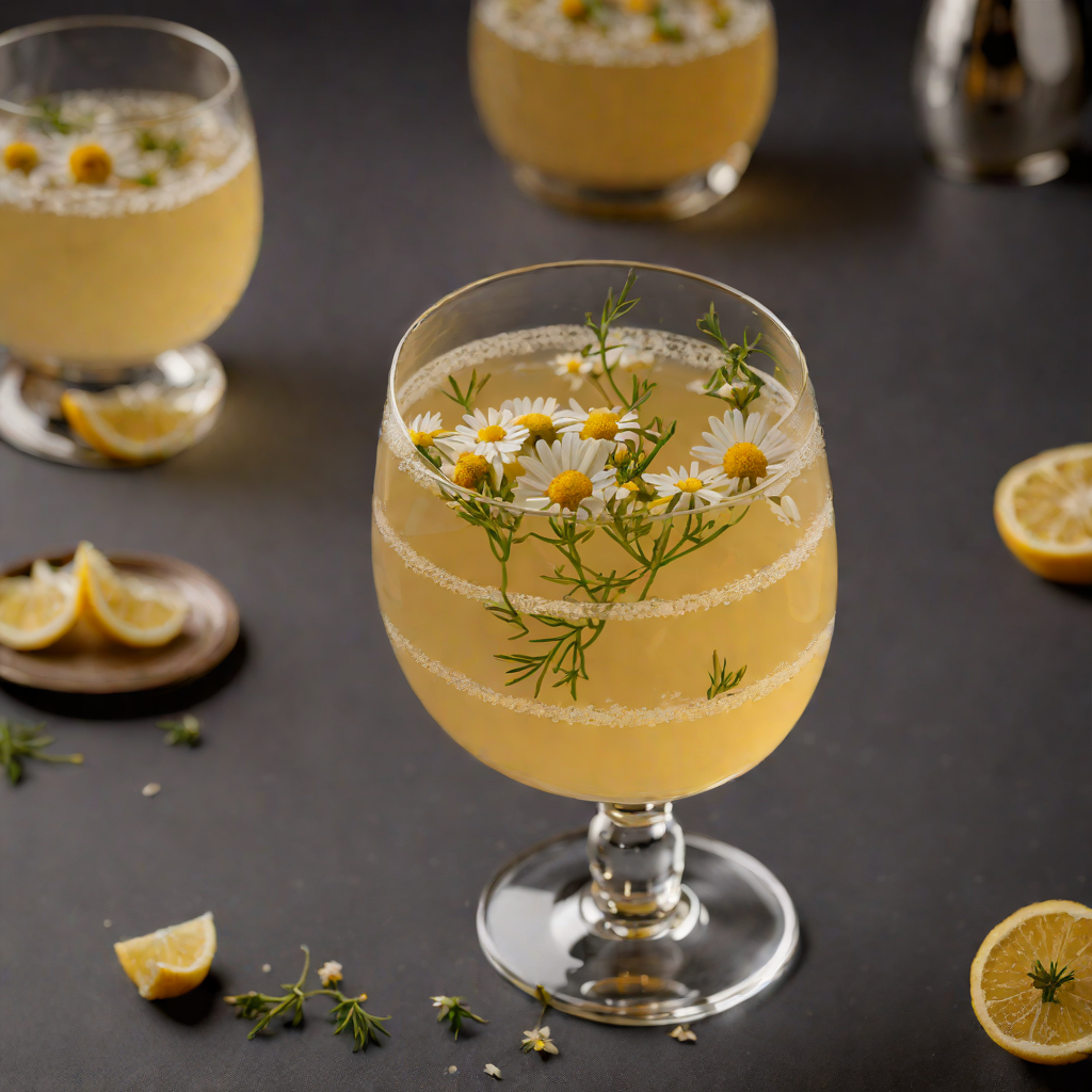 Honeyed Chamomile Tequila Sour