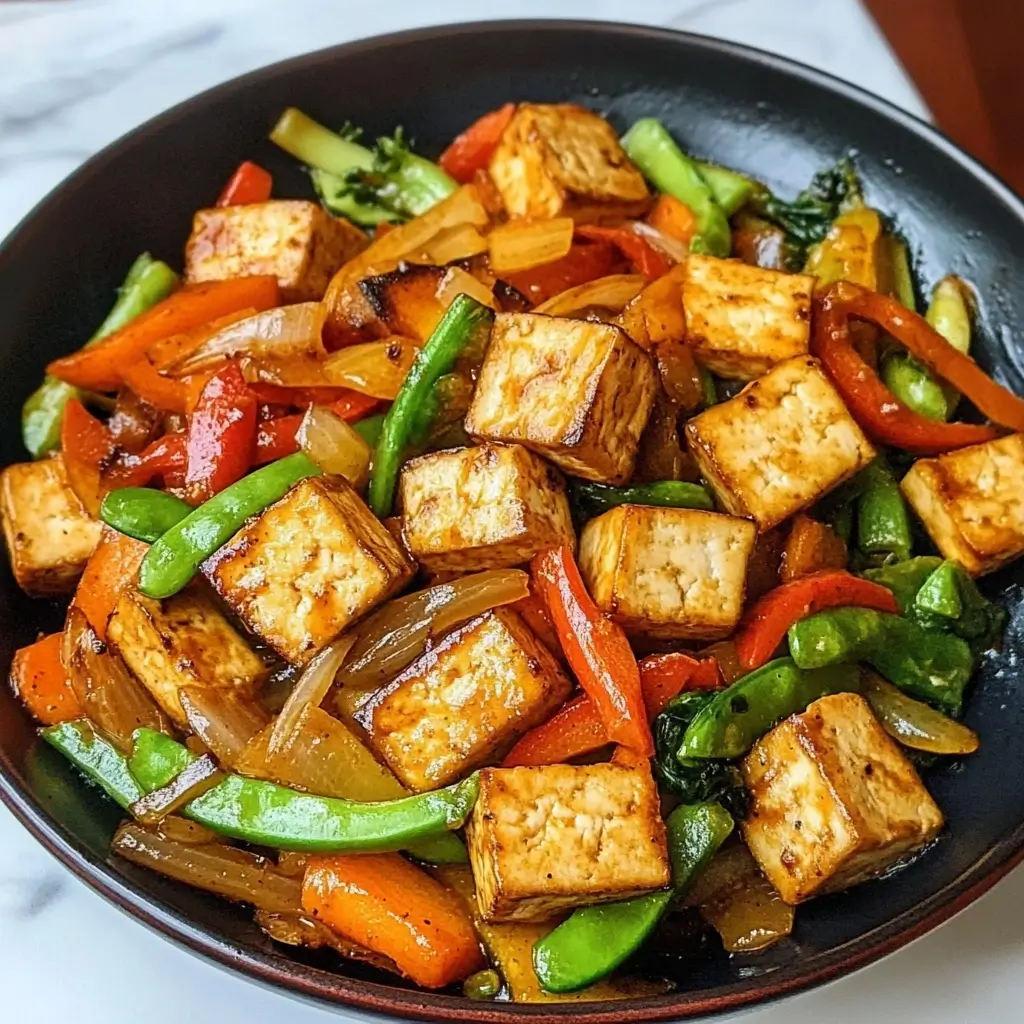 Quick Stir-Fry with Tofu and Vegetables