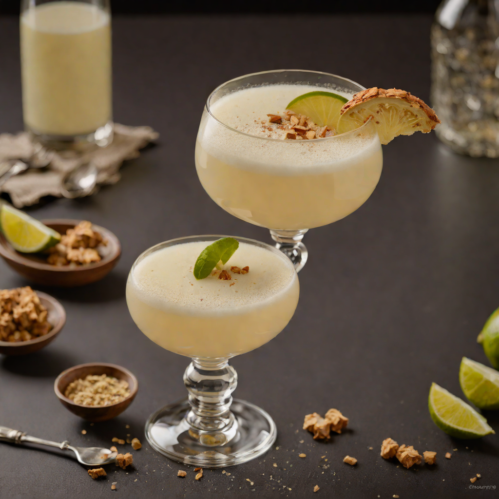 Ginger-Spiced Pisco Sour