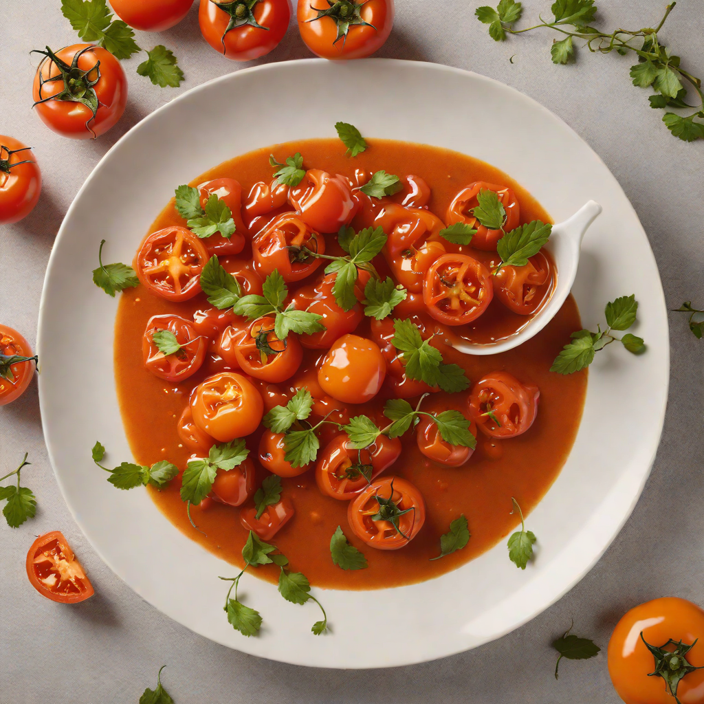 Charred Tomato and Scotch Bonnet Pepper Punch Sauce
