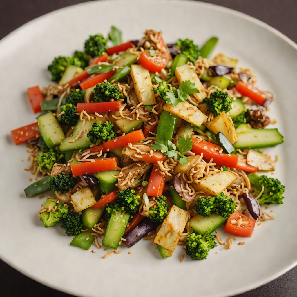 Kentucky Science Center-Inspired Hands-On Layered Veggie Stir Fry